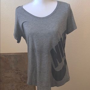 Gray nike shirt